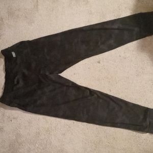 Black and dark gray camouflage Active workout jeggings